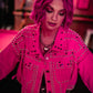 PUNK ROCK PRINCESS LUXE STUDDED JACKET