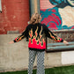 GIRL ON FIRE KNIT CARDIGAN