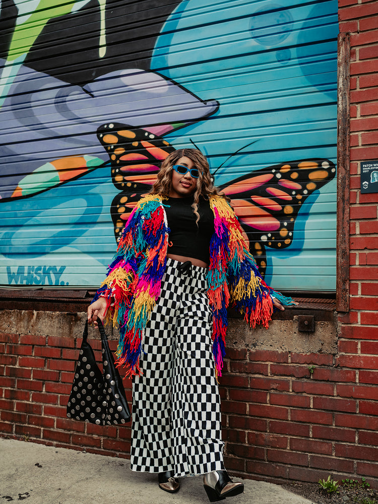 POWER MOVES CHECKERED PANTS S-3XL