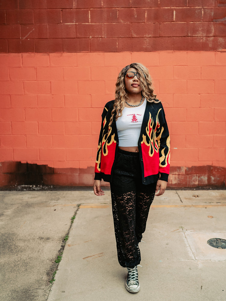 EYES ON ME LACE PANTS