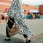 FASHION ICON ZEBRA PRINT DUSTER