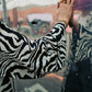 FASHION ICON ZEBRA PRINT DUSTER