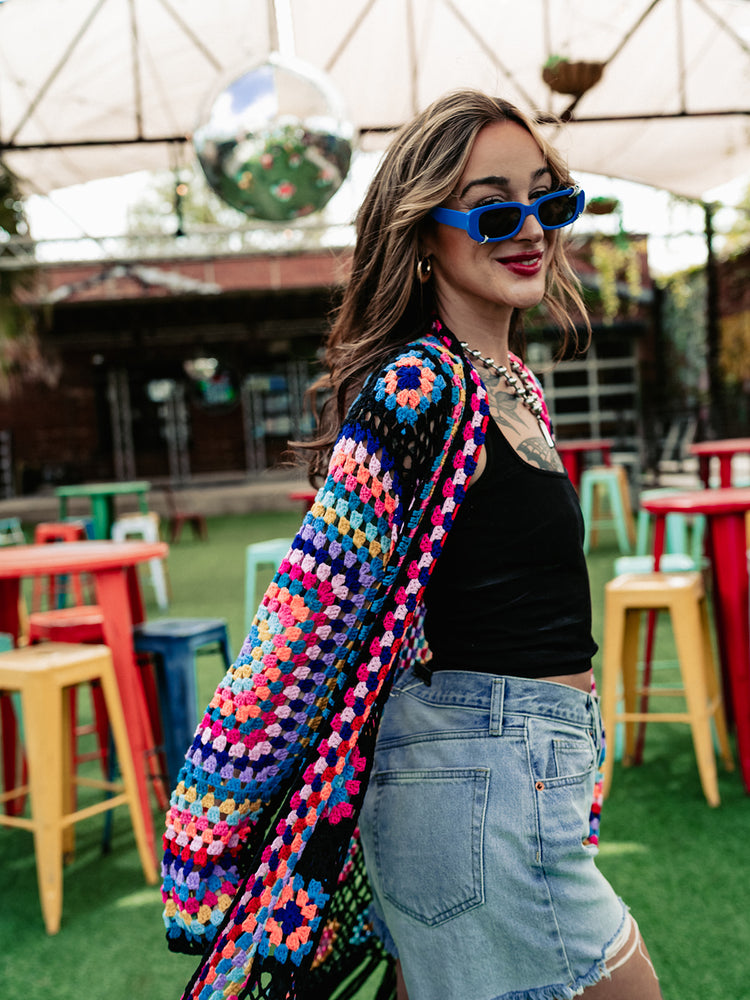 COLOR ME WILD LUXE FRINGE DUSTER