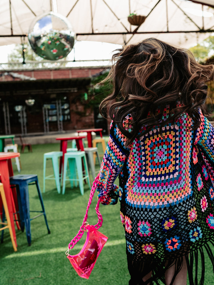 COLOR ME WILD LUXE FRINGE DUSTER
