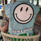 *RESTOCKED* GOOD VIBES ONLY DISTRESSED DENIM VEST