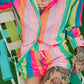*RESTOCKED* RAINBOW RIOT PLISSE SHORT SET S-3XL