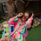 *RESTOCKED* RAINBOW RIOT PLISSE SHORT SET S-3XL