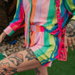*RESTOCKED* RAINBOW RIOT PLISSE SHORT SET S-3XL
