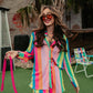 *RESTOCKED* RAINBOW RIOT PLISSE SHORT SET S-3XL