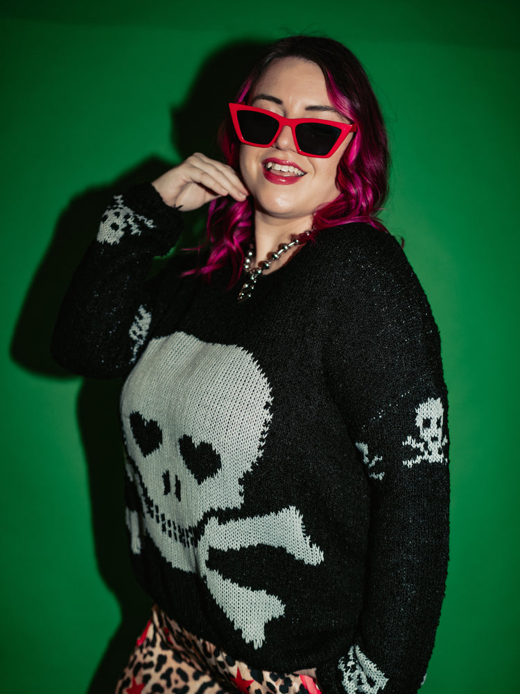 BAD TO THE BONE KNIT SWEATER