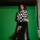 IN MY OWN LANE MESH MAXI SKIRT