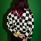 *PREORDER* ALORA EDEN EXCLUSIVE: ELECTRIC MISFIT CHECKERED MOTO JACKET S-3XL