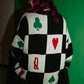 WILD CARD OVERSIZED KNIT CARDIGAN