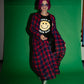 MISFIT BEHAVIOR PLAID DUSTER