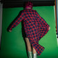 MISFIT BEHAVIOR PLAID DUSTER