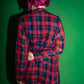 MISFIT BEHAVIOR PLAID DUSTER