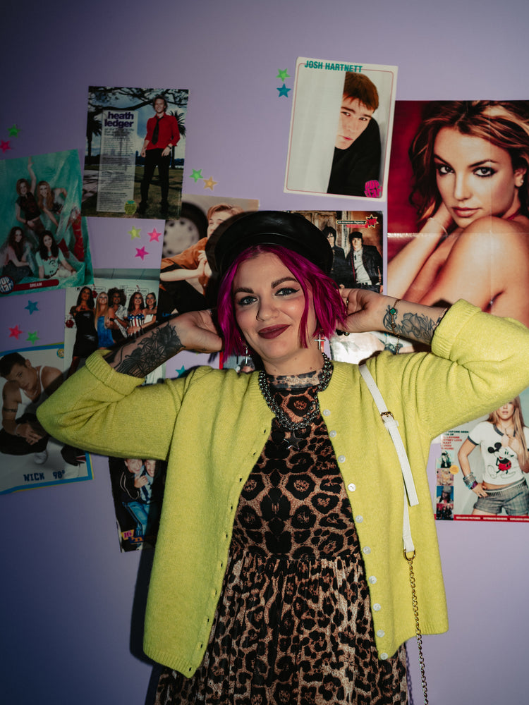 HIGH VOLTAGE KNIT CARDIGAN