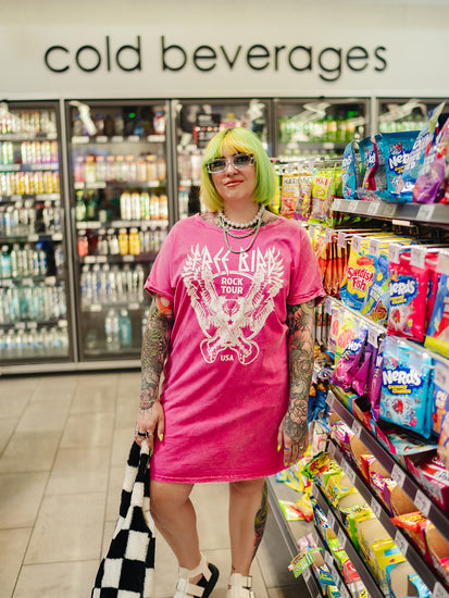 GARAGE BAND GROUPIE TSHIRT DRESS
