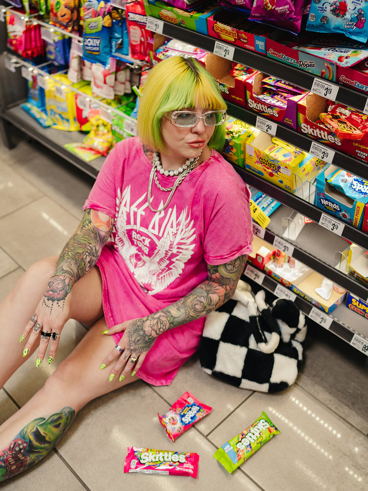 GARAGE BAND GROUPIE TSHIRT DRESS