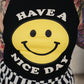 *PREORDER* ALORA EDEN EXCLUSIVE: HAVE A NICE DAY TANK IN BLACK S-3XL
