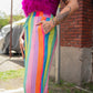 *PREORDER* ALORA EDEN EXCLUSIVE: RAINBOW RIOT PLISSE PANTS S-3XL