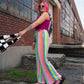 *PREORDER* ALORA EDEN EXCLUSIVE: RAINBOW RIOT PLISSE PANTS S-3XL