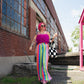 *PREORDER* ALORA EDEN EXCLUSIVE: RAINBOW RIOT PLISSE PANTS S-3XL