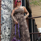 NO APOLOGIES LEOPARD PRINT WIDE LEG JUMPSUIT