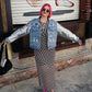DISCO REBEL DISTRESSED DENIM JACKET