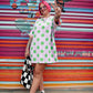 MORE IS MORE POLKA DOT TSHIRT DRESS