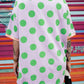 MORE IS MORE POLKA DOT TSHIRT DRESS