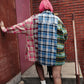MIXED SIGNALS COLOR BLOCK PLAID