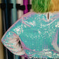 OUT OF THIS WORLD SEQUIN TOP