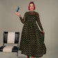 *PREORDER* ALORA EDEN EXCLUSIVE: FIERCE FEMALE MESH MAXI DRESS IN ALIEN INVASION S-3XL