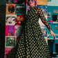 *PREORDER* ALORA EDEN EXCLUSIVE: FIERCE FEMALE MESH MAXI DRESS IN ALIEN INVASION S-3XL