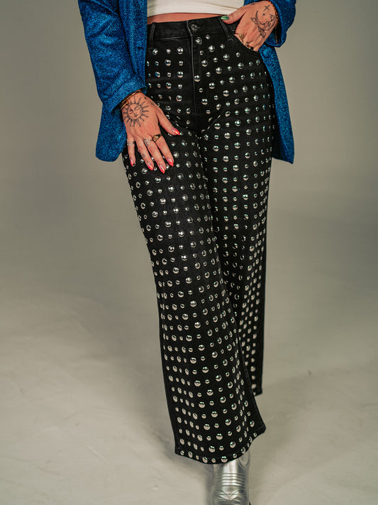 COSMIC CRUSH LUXE STUDDED JEANS