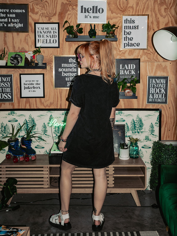 ROCK & ROLL ENERGY TSHIRT DRESS