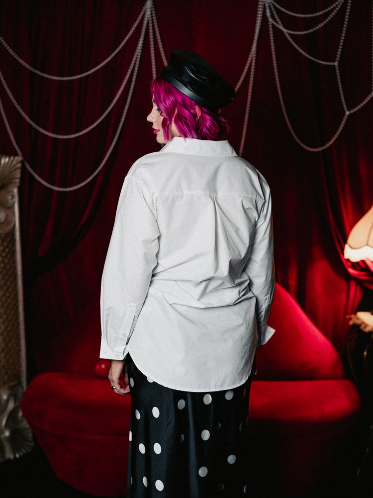 MIRROR MIRROR BUTTON DOWN SHIRT