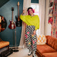 NEON DAYDREAM FUZZY KNIT SWEATER