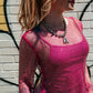 WATCH ME SHINE MESH TOP
