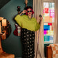 NEON DAYDREAM FUZZY KNIT SWEATER