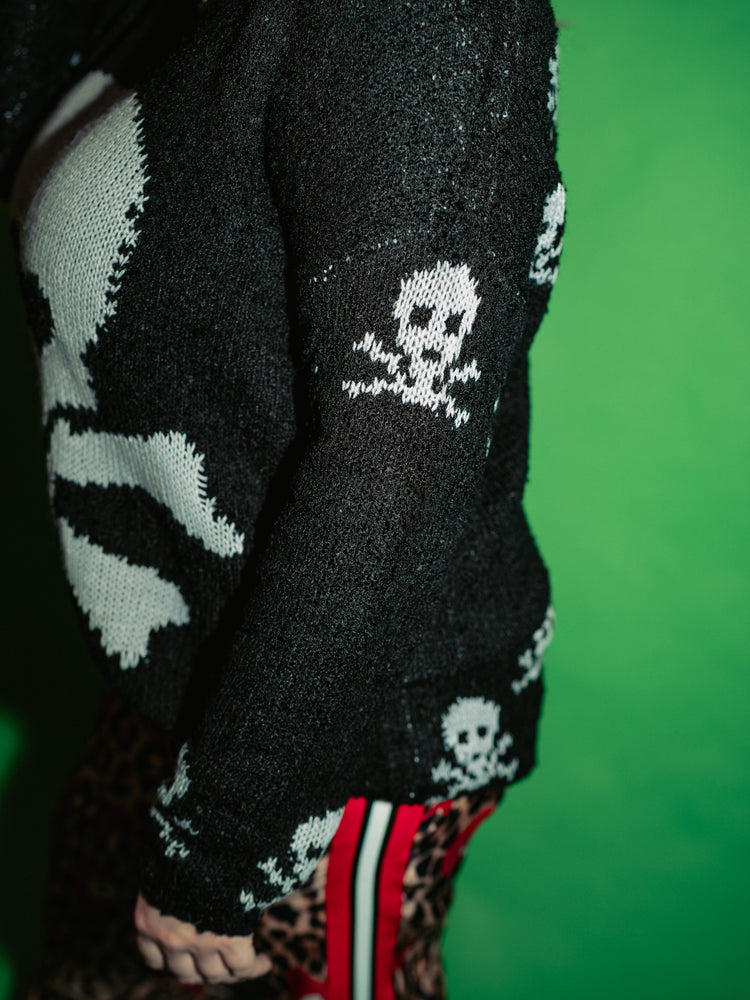 BAD TO THE BONE KNIT SWEATER