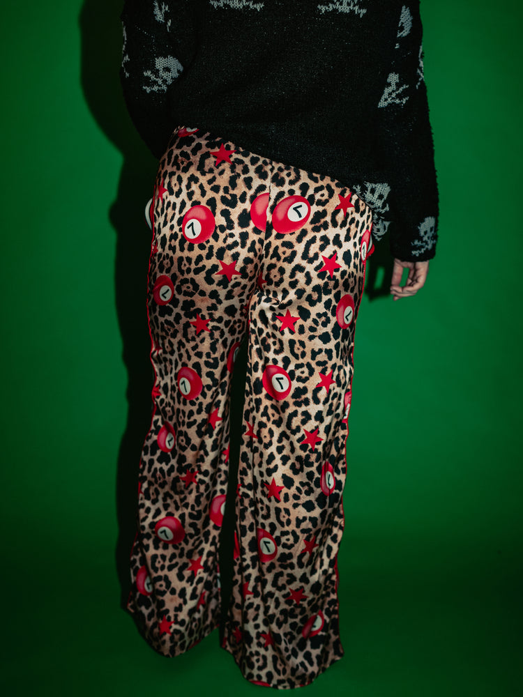 UNTAMED ENERGY LEOPARD WIDE LEG PANTS