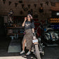 REBEL SOUL LEOPARD DENIM MAXI SKIRT S-XL
