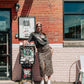 REBEL SOUL LEOPARD DENIM MAXI SKIRT S-XL