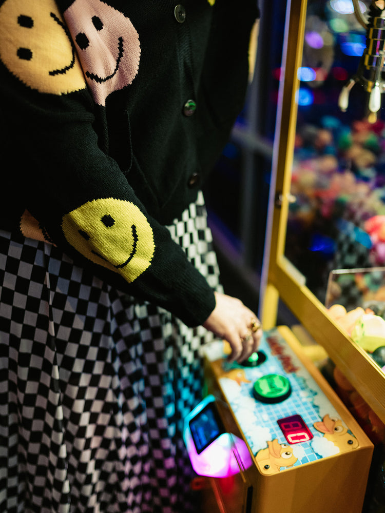 YOU MAKE ME SMILE OVERSIZED CARDIGAN