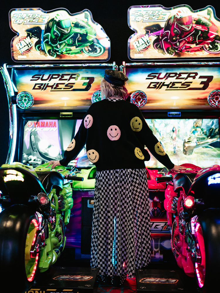 YOU MAKE ME SMILE OVERSIZED CARDIGAN