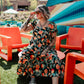 CITRUS RIOT A-LINE DRESS S-XL