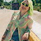 MOOD RING TIE DYE MESH TOP