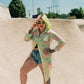 MOOD RING TIE DYE MESH TOP